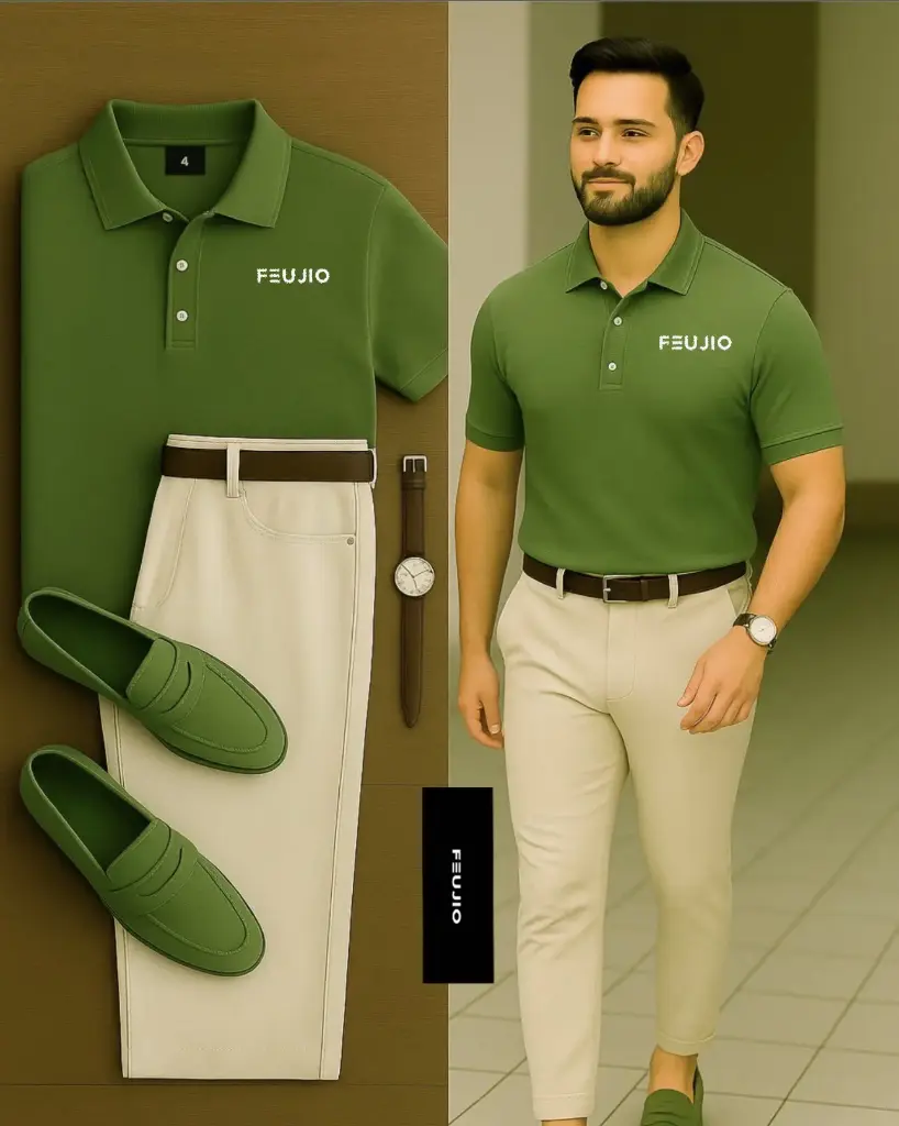 Ensemble tshirt-pantalon-chaussure